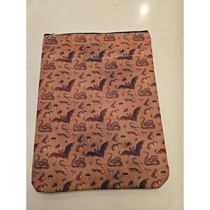 Book Sleeve Bookworm with Zipper Funny 1 Pocket 1 Zipper The Reader Dead, Ipad